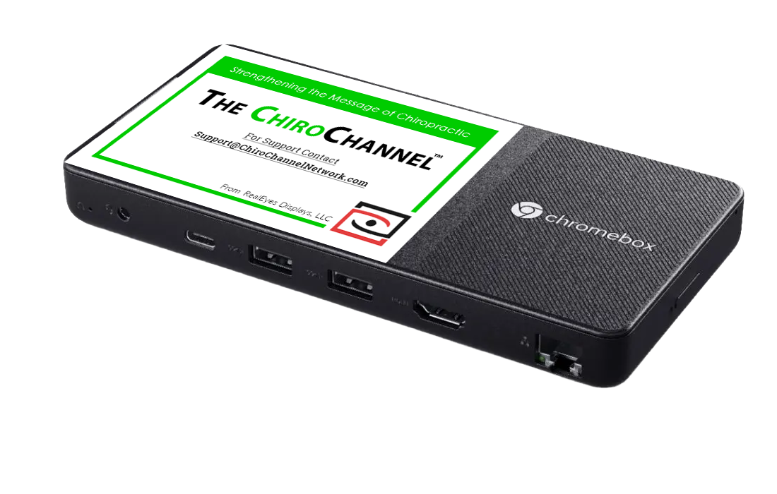 ChiroChannel V6 Lenovo Chromebox Micro player