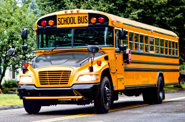 School bus for back-to-school season