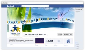 Chiropractic social media marketing graphic