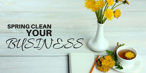 Spring-clean your business graphic