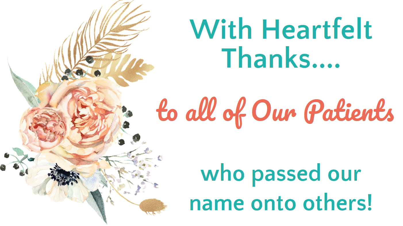 Heartfelt referral message graphic